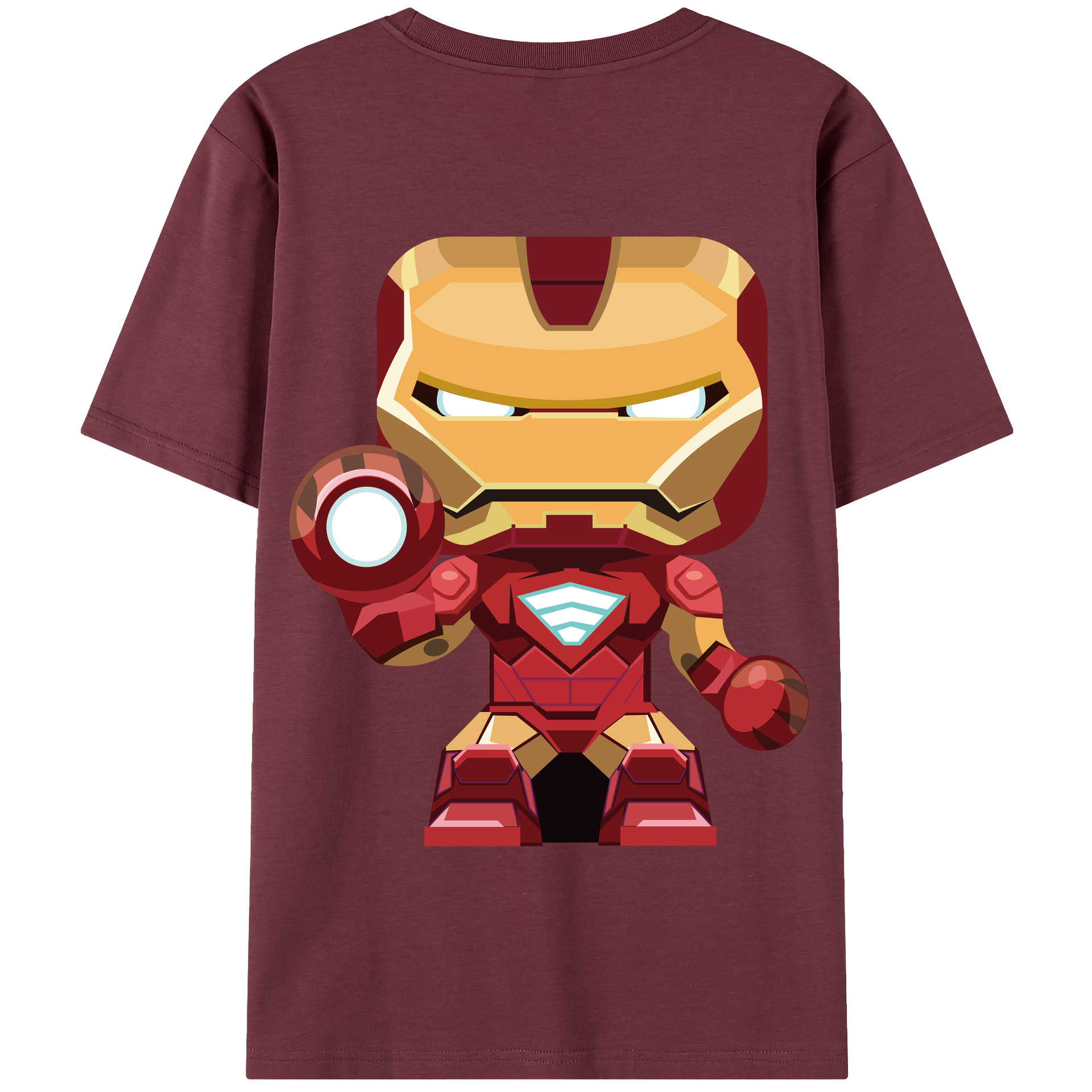 （画像用） アベンジャーズ The Avengers 綿100％半袖Tシャツ（背面プリント）